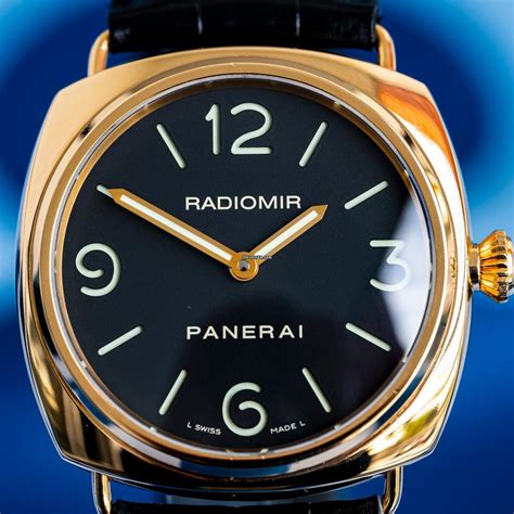 radiomir panerai rose gold|Panerai Radiomir Rose gold .